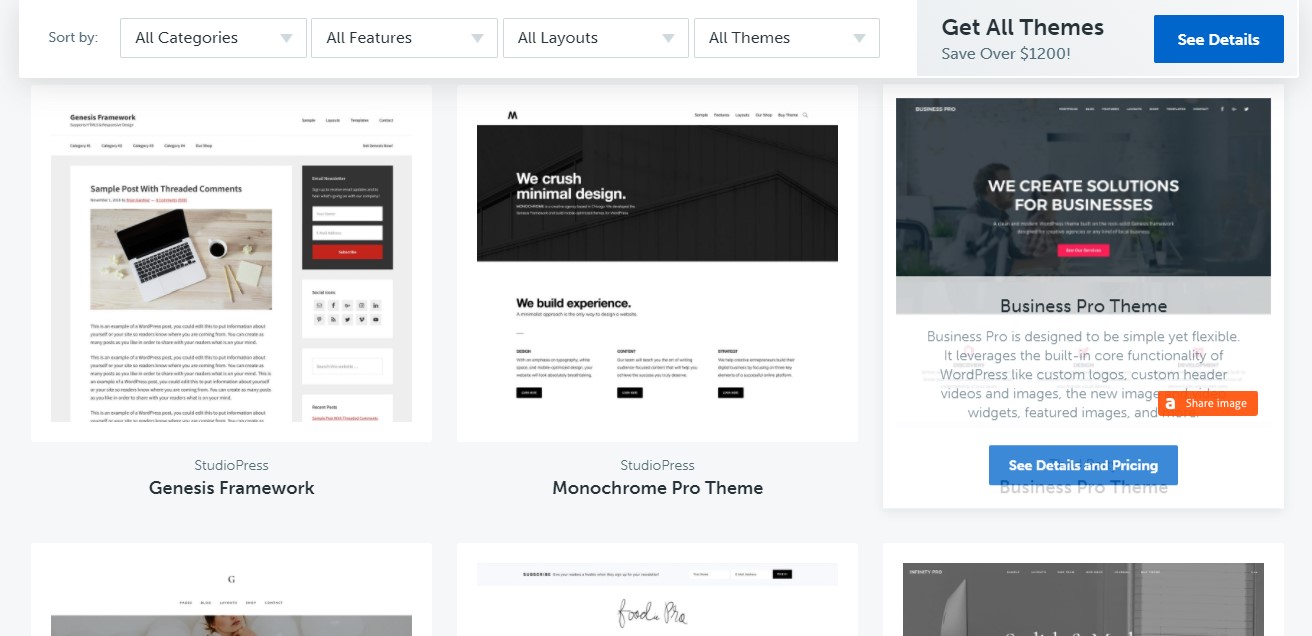 studiopress themes