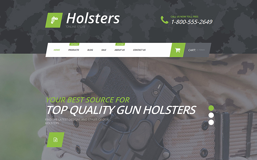 Gun Store Shopify Theme 