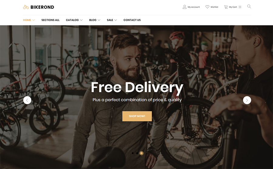 Bike Shop Template 