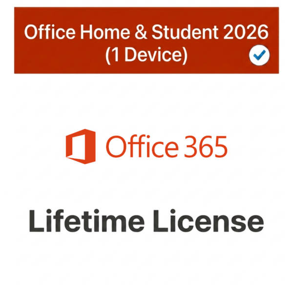 Office Home & Student 2024 (1 Device) — Lifetime License [Digital]