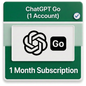 ChatGPT Go (1 Account) — 1 Month Subscription [Digital]
