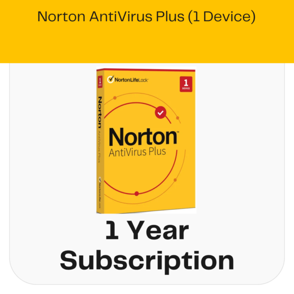Norton AntiVirus Plus (1 Device) — 1 Year Subscription [Digital]