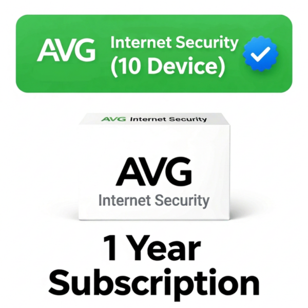 AVG Internet Security (10 Device) — 1 Year Subscription [Digital]