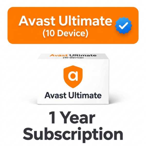 Avast Ultimate (10 Device) — 1 Year Subscription [Digital]