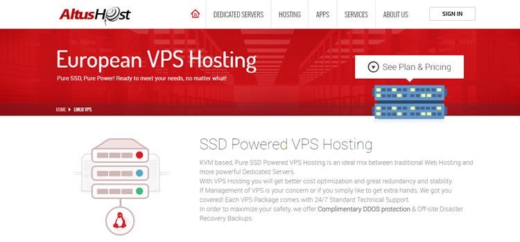 AltusHost VPS Hosting