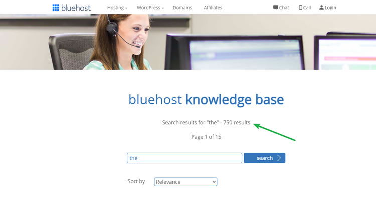 BlueHost knowledgebase