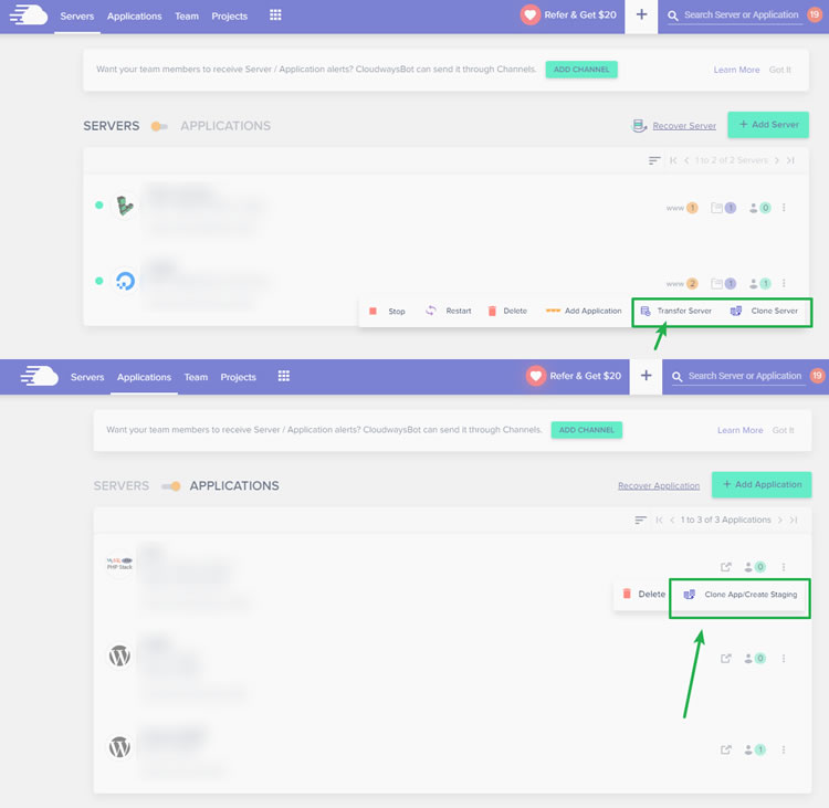 Server Cloning at Cloudways