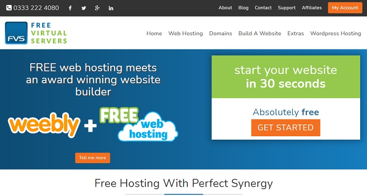 FVS Free Website Hosting