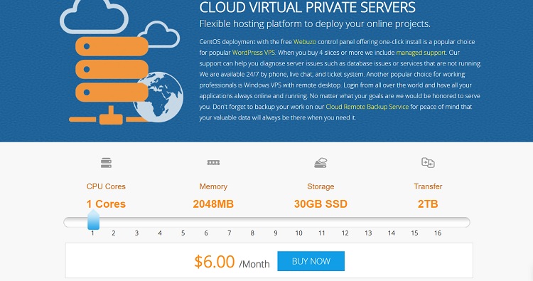 Interserver VPS is an alternative to Cloudways