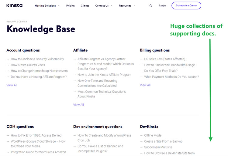 Kinsta Knowledgebase