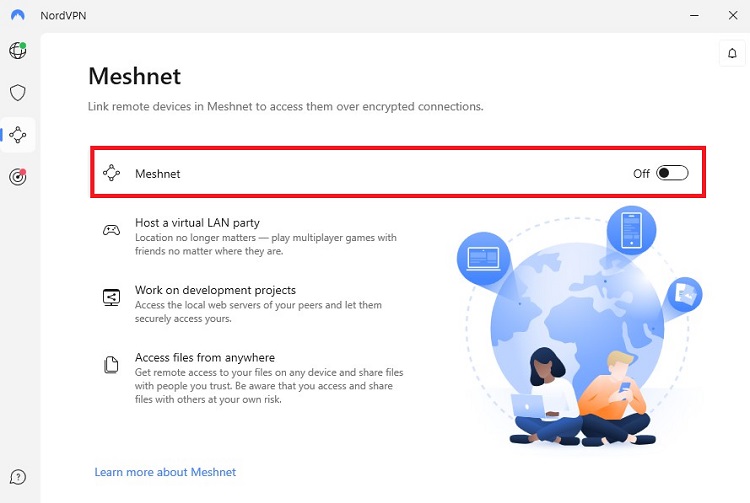 NordVPN Meshnet
