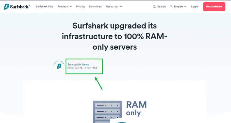 Surfshark upgraded its infrastructure to 100% RAM-only servers