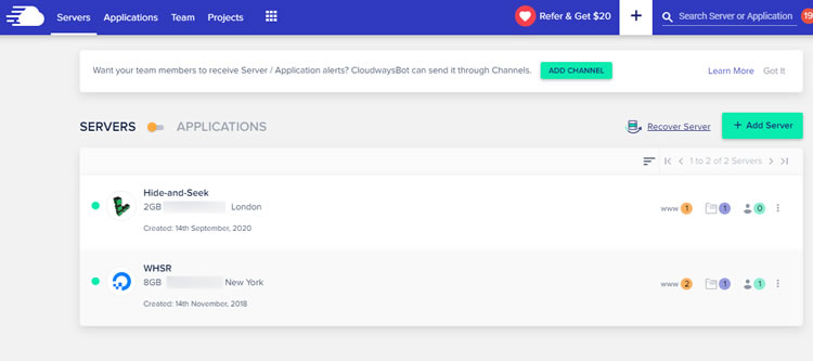 Cloudways Platform Demo