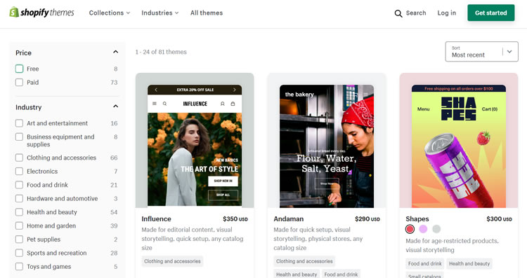 Shopify Themes