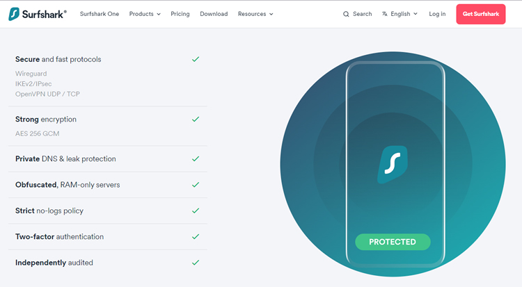 Surfshark Offers Top-tier Security