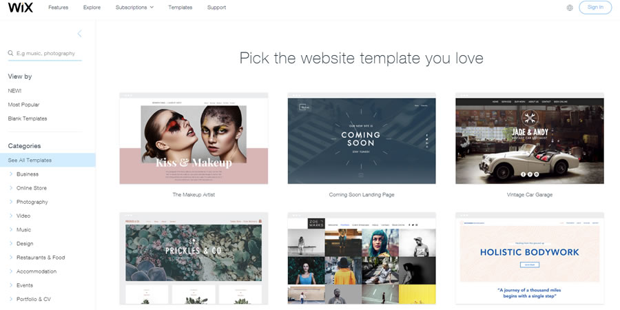 wix-templates